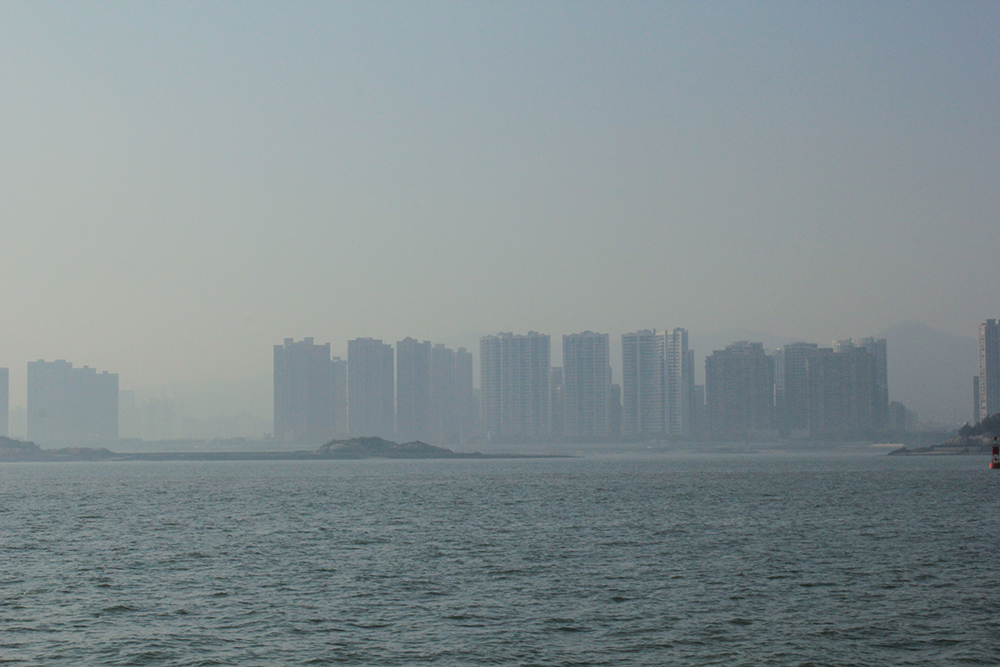 城在海上，海在城中